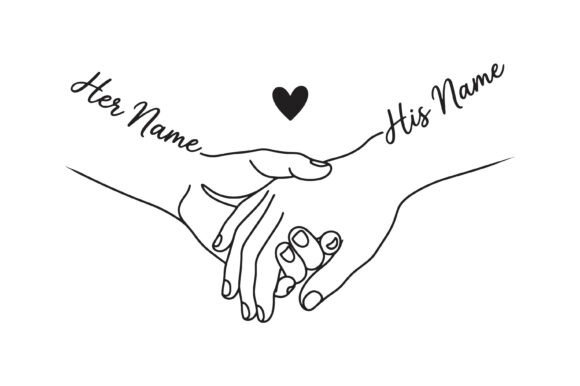Download Minimal Couple Hand Holding Love Svg - Couple Collection