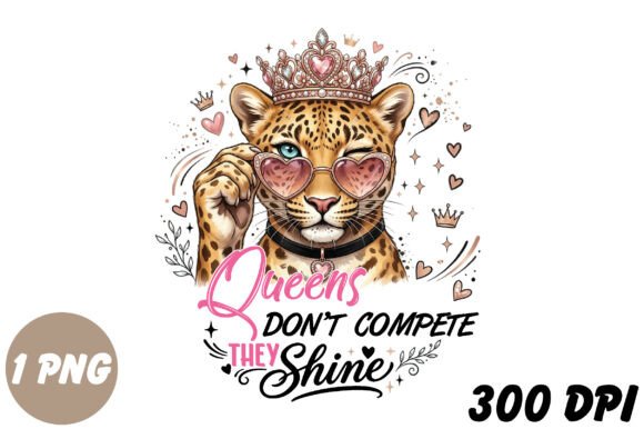 Download Queens Don't Compete They Shine PNG - Shine Collection