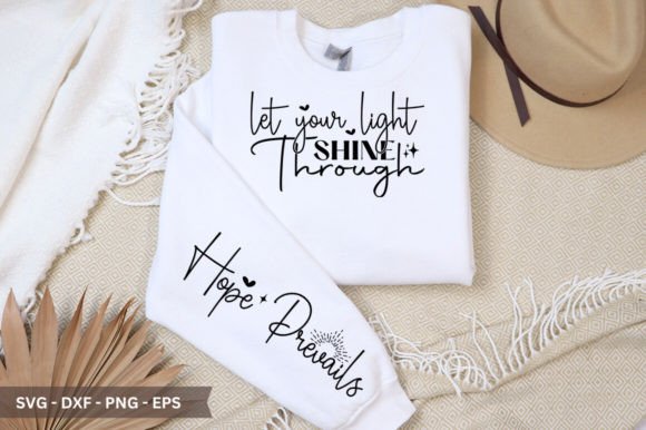 Download Let Your Light Shine Through Sleeve SVG - Shine Collection
