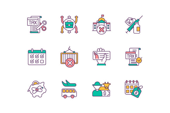 Download Economic Recovery After Quarantine Icons - Economic Collection