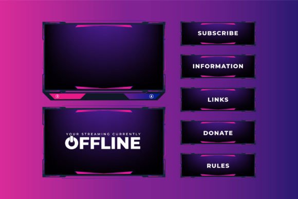 Download Online Streaming Frame Element Vector - Streaming Collection