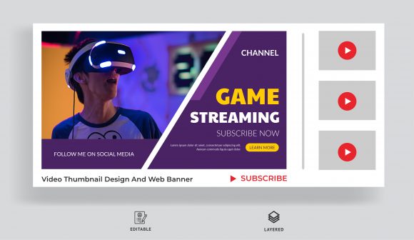 Download Video Game Live Streaming Thumbnail - Streaming Collection