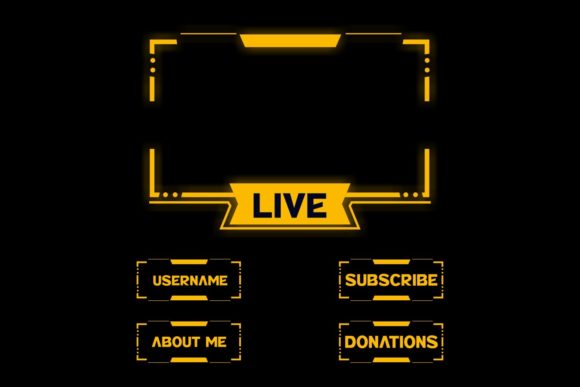 Download Streaming Overlay Frame - Streaming Collection