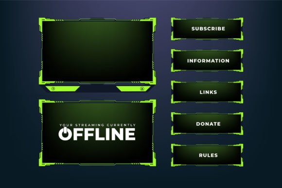 Download Live Streaming Screen Interface Vector - Streaming Collection
