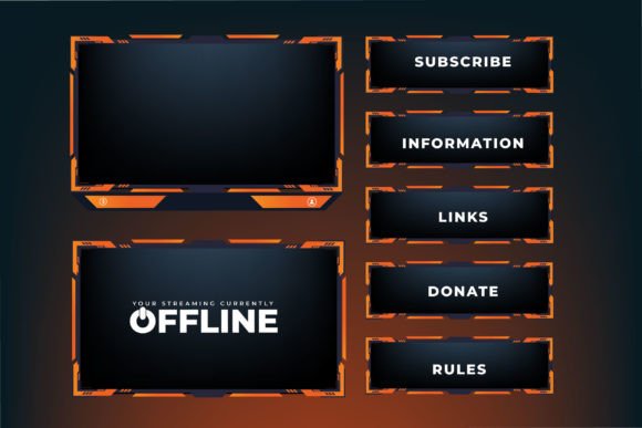 Download Live Streaming Screen Interface Vector - Streaming Collection
