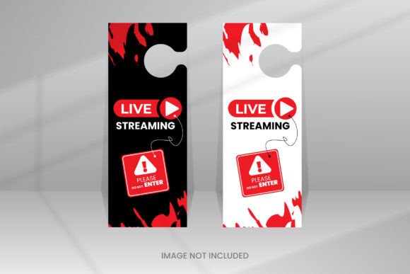 Download Live Streaming Door Hanger Design - Streaming Collection