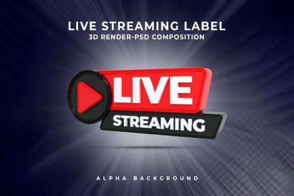 Download 3d Rendering Frame for Live Streaming - Streaming Collection